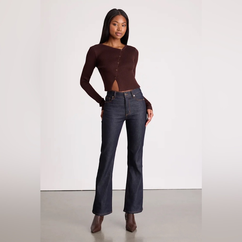 ROLLA'S Midtown Boot Dark Wash High-Rise Jeans